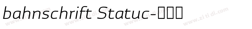 bahnschrift Statuc字体转换